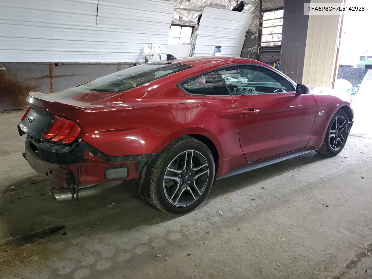 2020 Ford Mustang Gt VIN: 1FA6P8CF7L5142928 Lot: 73995874