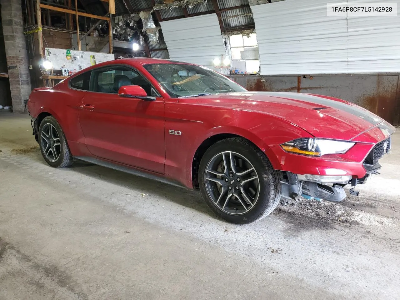 2020 Ford Mustang Gt VIN: 1FA6P8CF7L5142928 Lot: 73995874