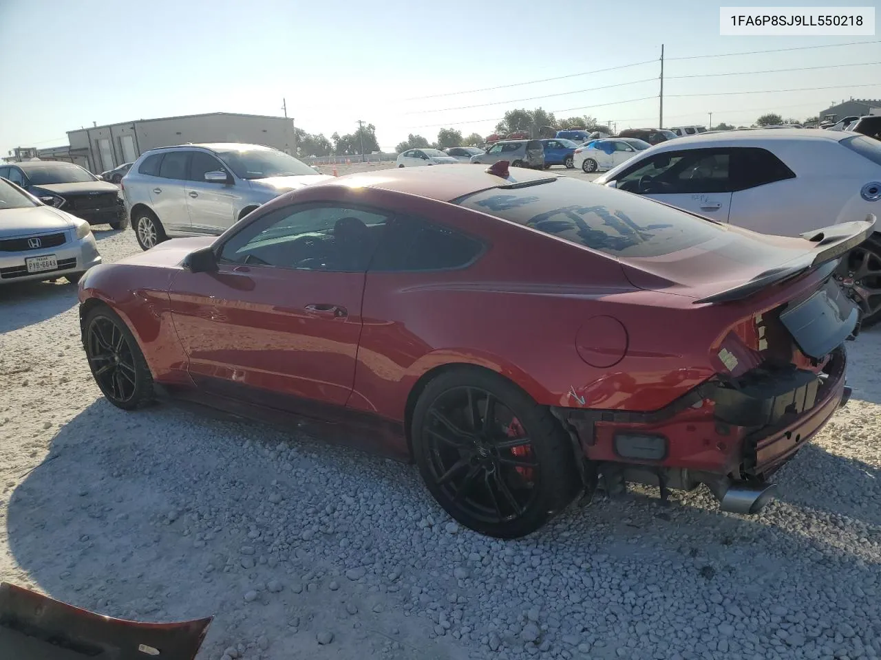 2020 Ford Mustang Sh VIN: 1FA6P8SJ9LL550218 Lot: 74074384