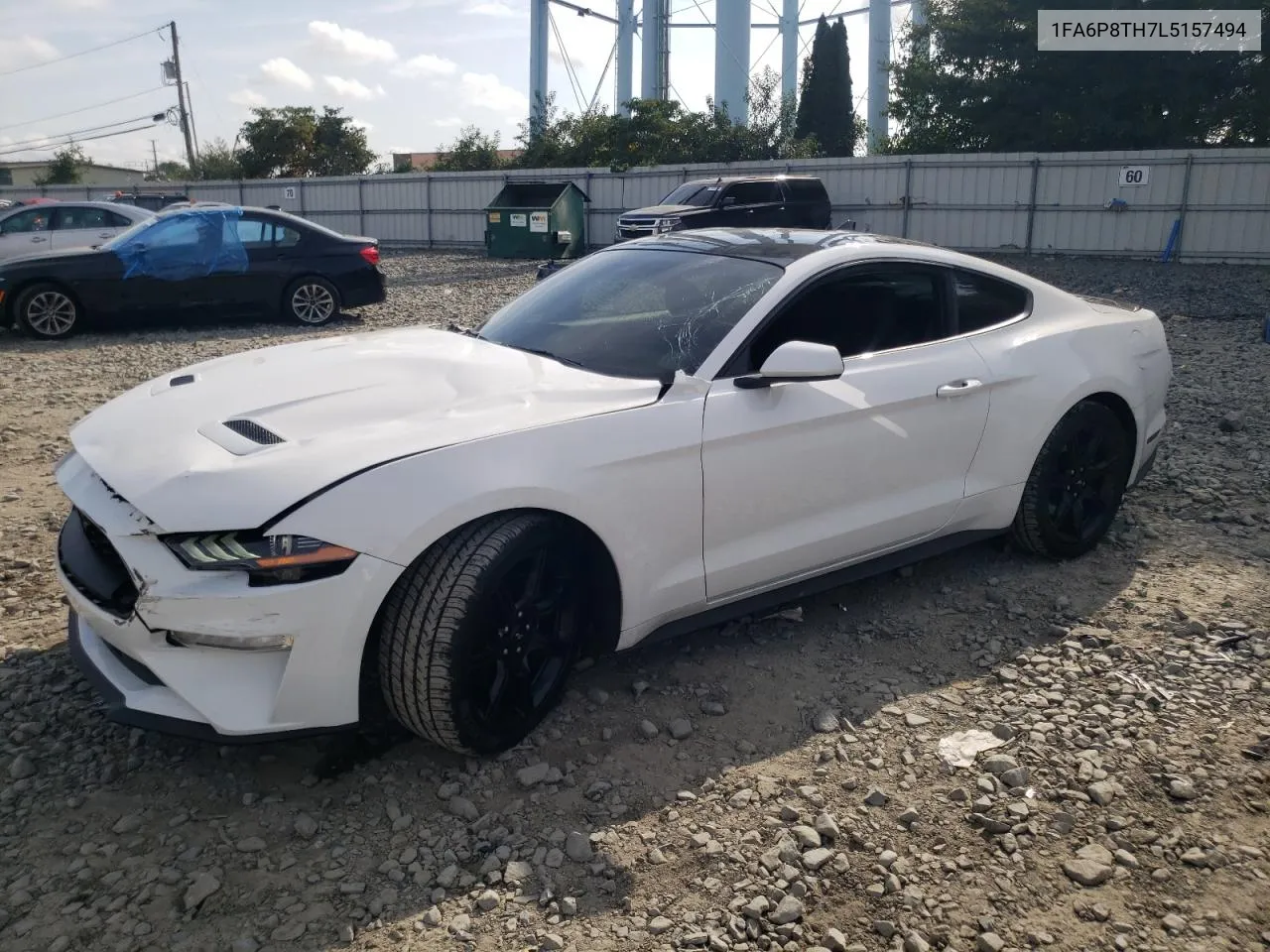 2020 Ford Mustang VIN: 1FA6P8TH7L5157494 Lot: 74217864