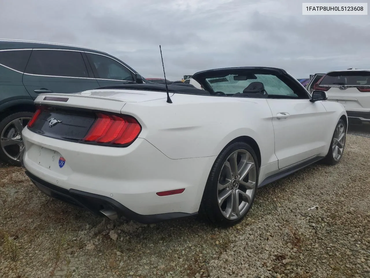 2020 Ford Mustang VIN: 1FATP8UH0L5123608 Lot: 74238874