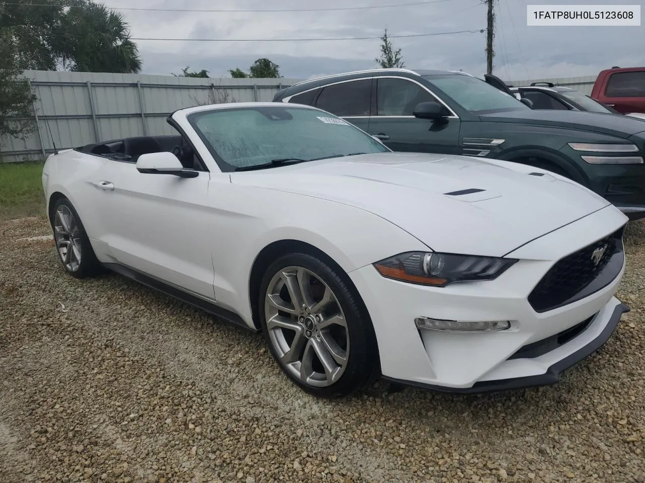 2020 Ford Mustang VIN: 1FATP8UH0L5123608 Lot: 74238874