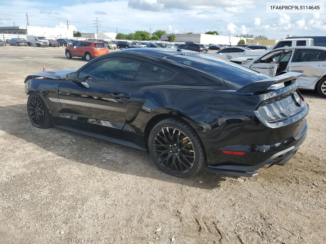 2020 Ford Mustang Gt VIN: 1FA6P8CF9L5114645 Lot: 74241054