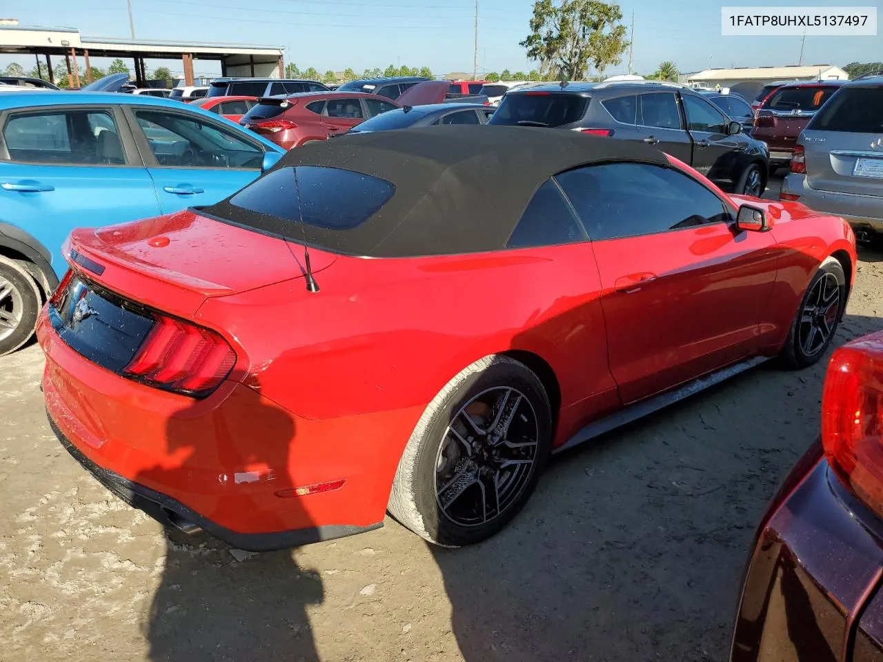 2020 Ford Mustang VIN: 1FATP8UHXL5137497 Lot: 74532934