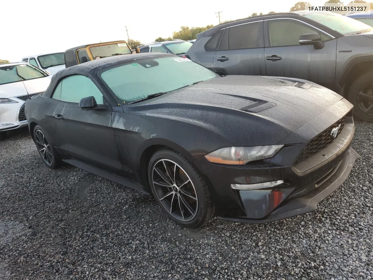 2020 Ford Mustang VIN: 1FATP8UHXL5151237 Lot: 74714174