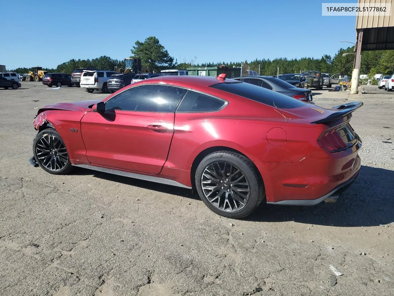 2020 Ford Mustang Gt VIN: 1FA6P8CF2L5177862 Lot: 74844644