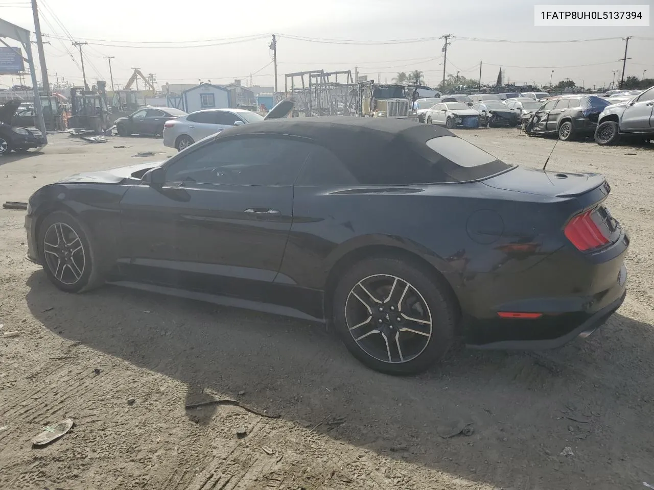 2020 Ford Mustang VIN: 1FATP8UH0L5137394 Lot: 75553564