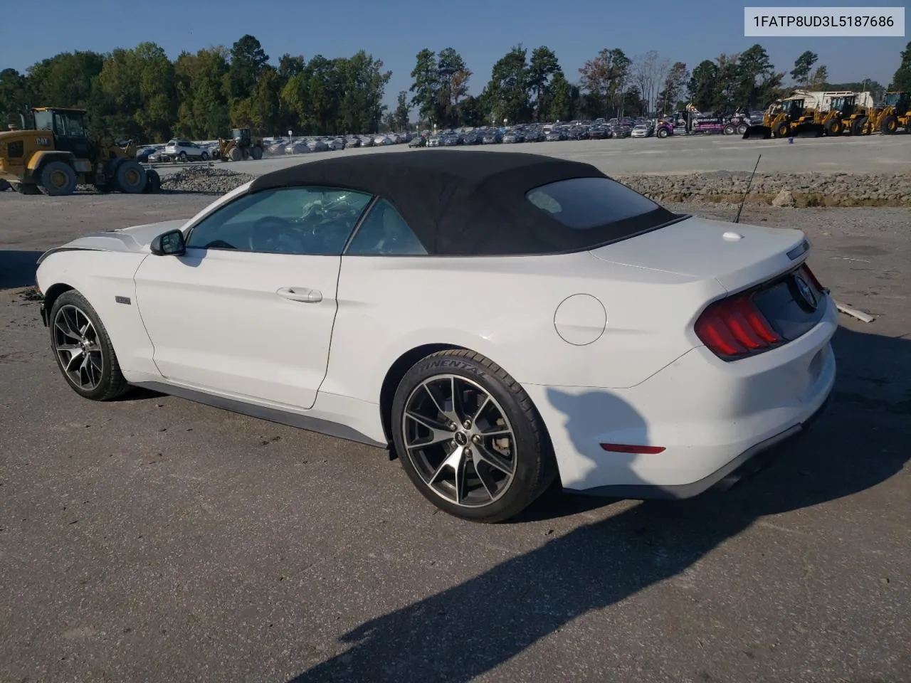 2020 Ford Mustang VIN: 1FATP8UD3L5187686 Lot: 75627714