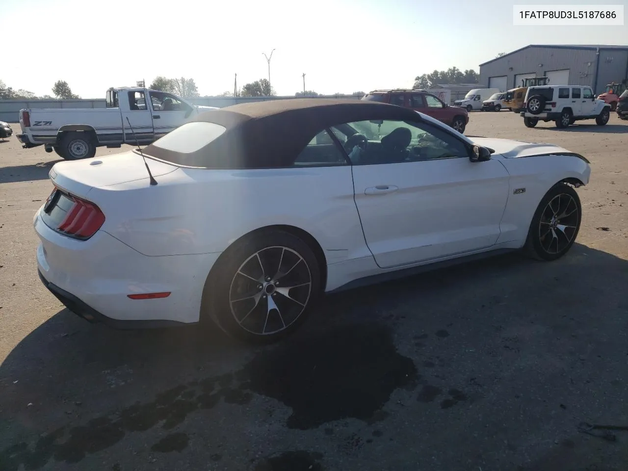 2020 Ford Mustang VIN: 1FATP8UD3L5187686 Lot: 75627714