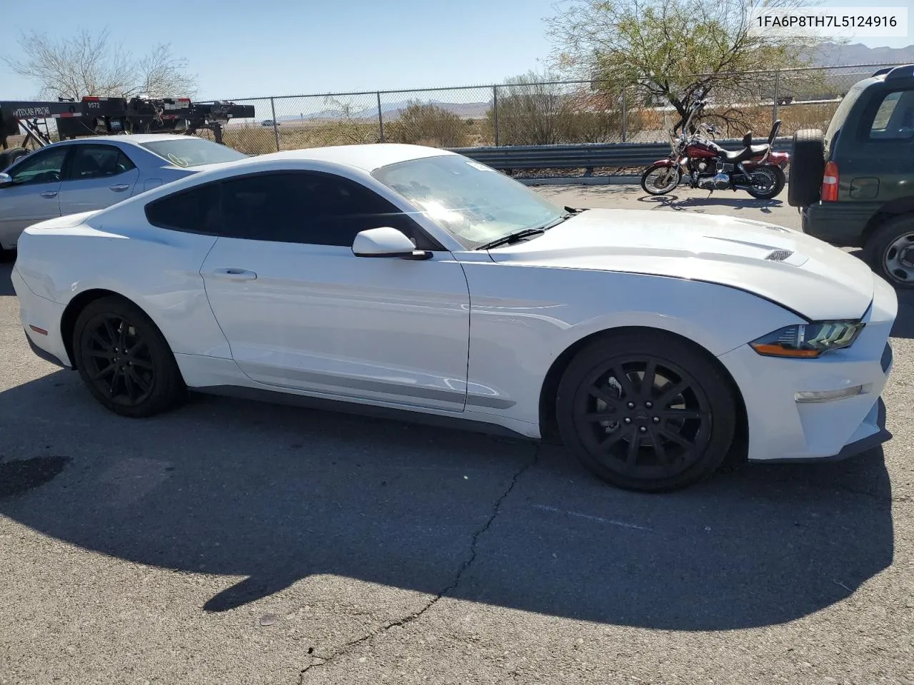 2020 Ford Mustang VIN: 1FA6P8TH7L5124916 Lot: 76029514