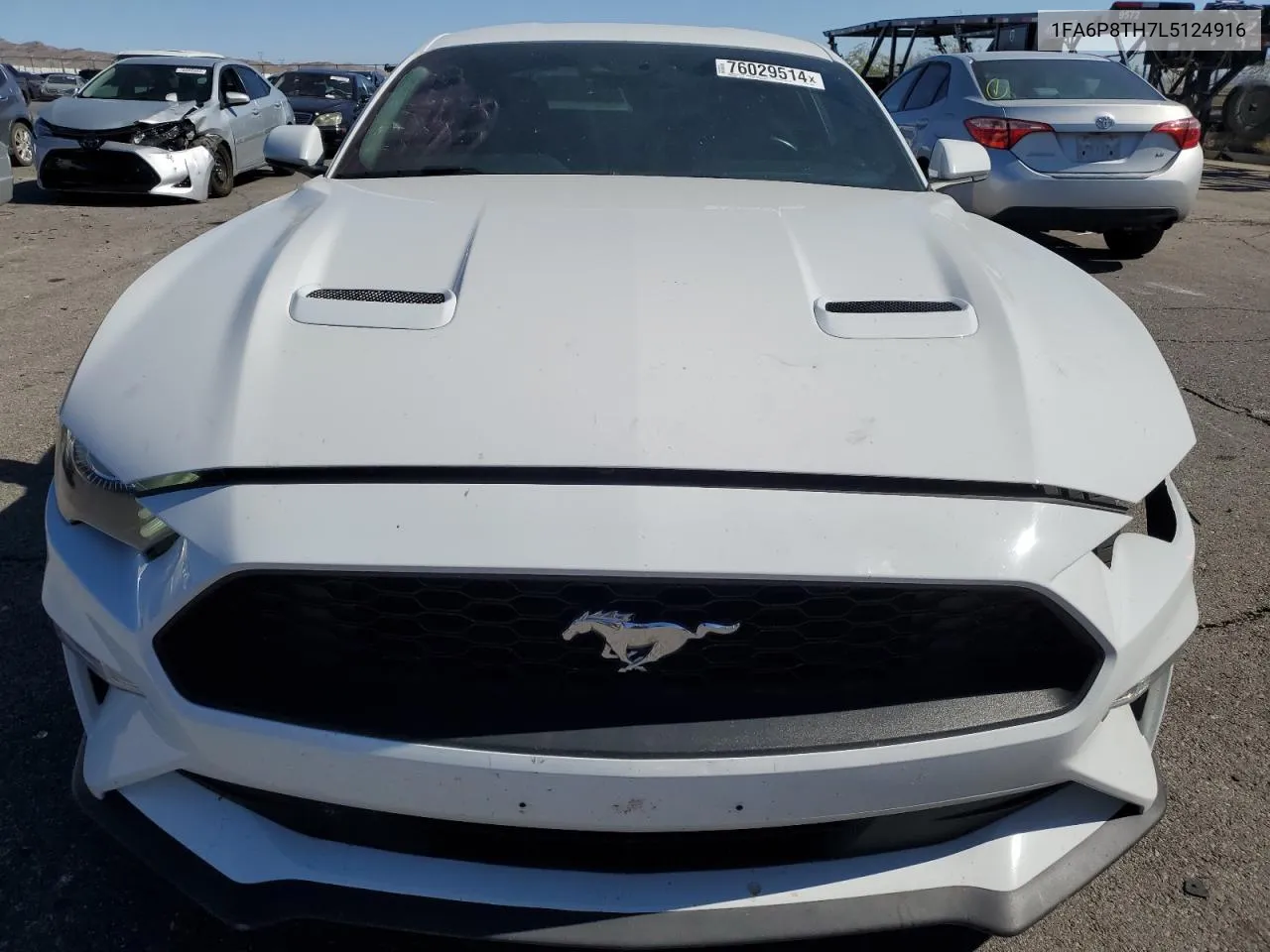 2020 Ford Mustang VIN: 1FA6P8TH7L5124916 Lot: 76029514