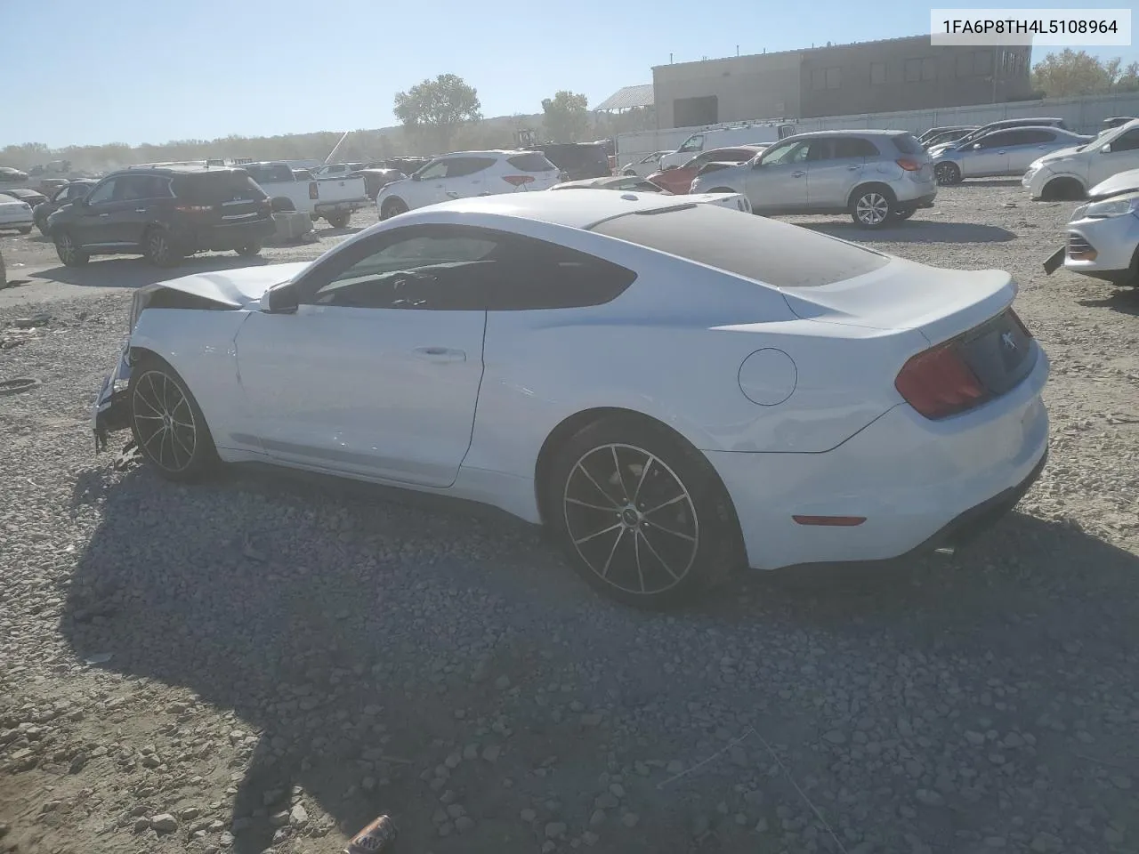 2020 Ford Mustang VIN: 1FA6P8TH4L5108964 Lot: 76120674