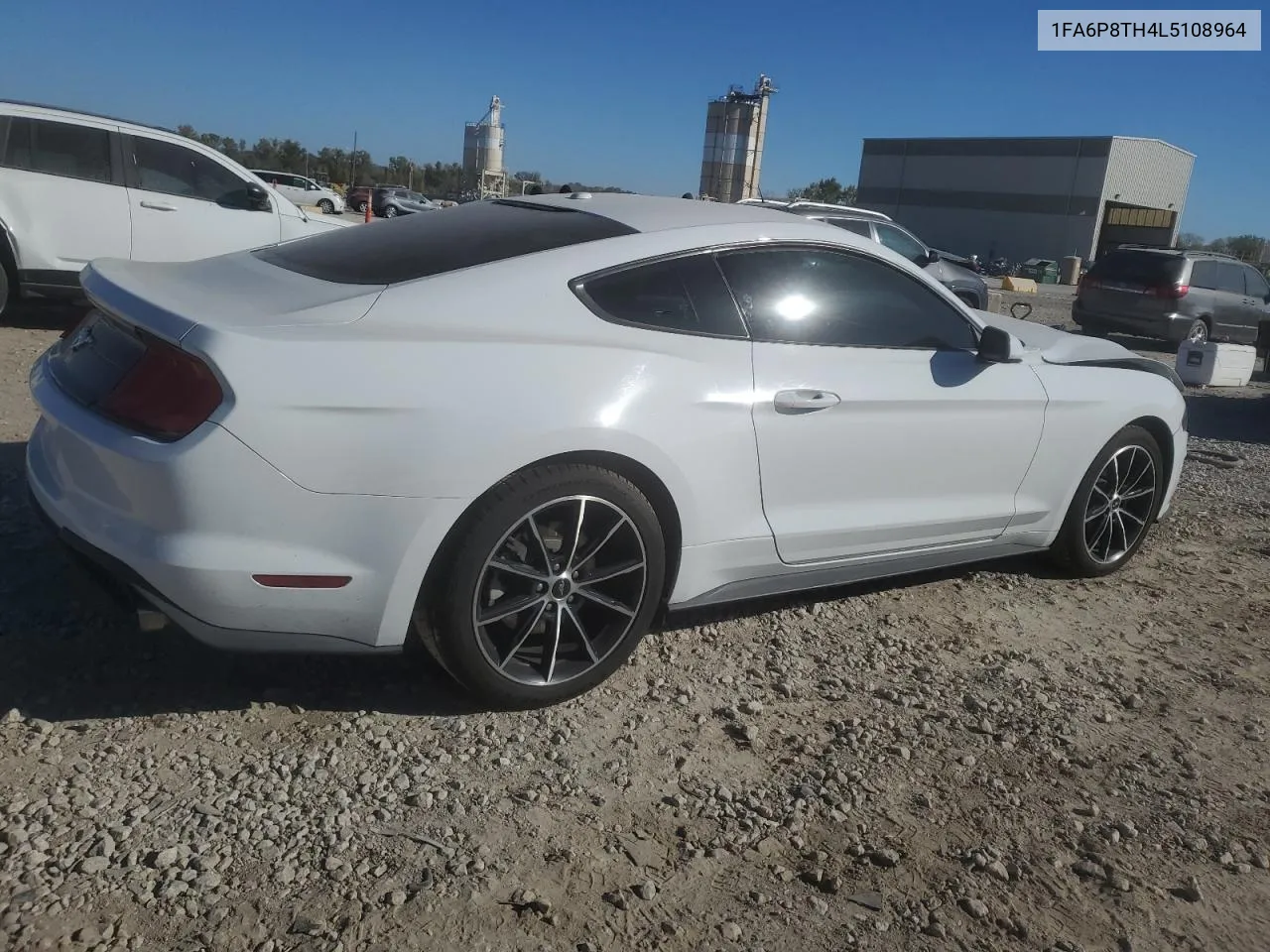 2020 Ford Mustang VIN: 1FA6P8TH4L5108964 Lot: 76120674