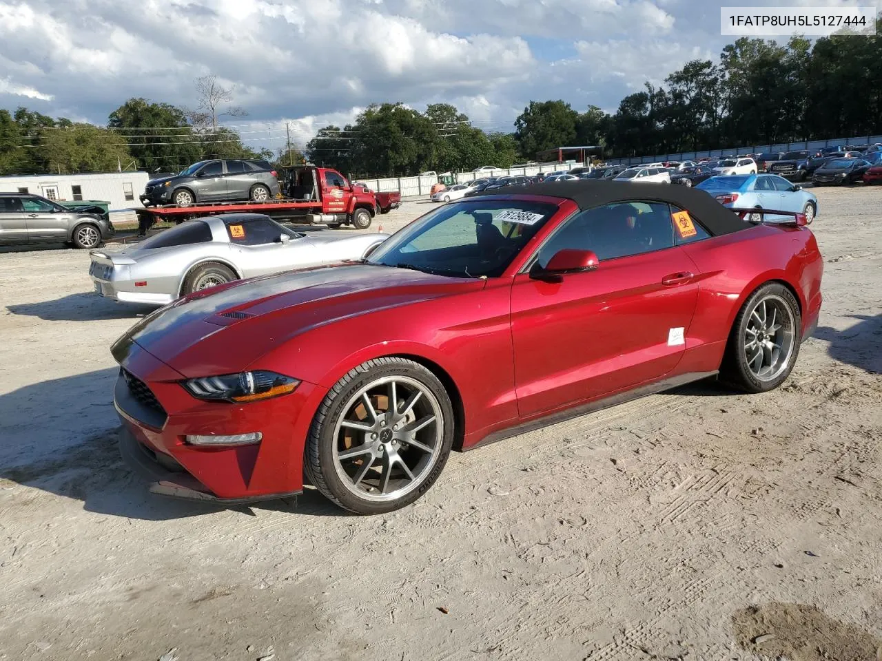 2020 Ford Mustang VIN: 1FATP8UH5L5127444 Lot: 76129884