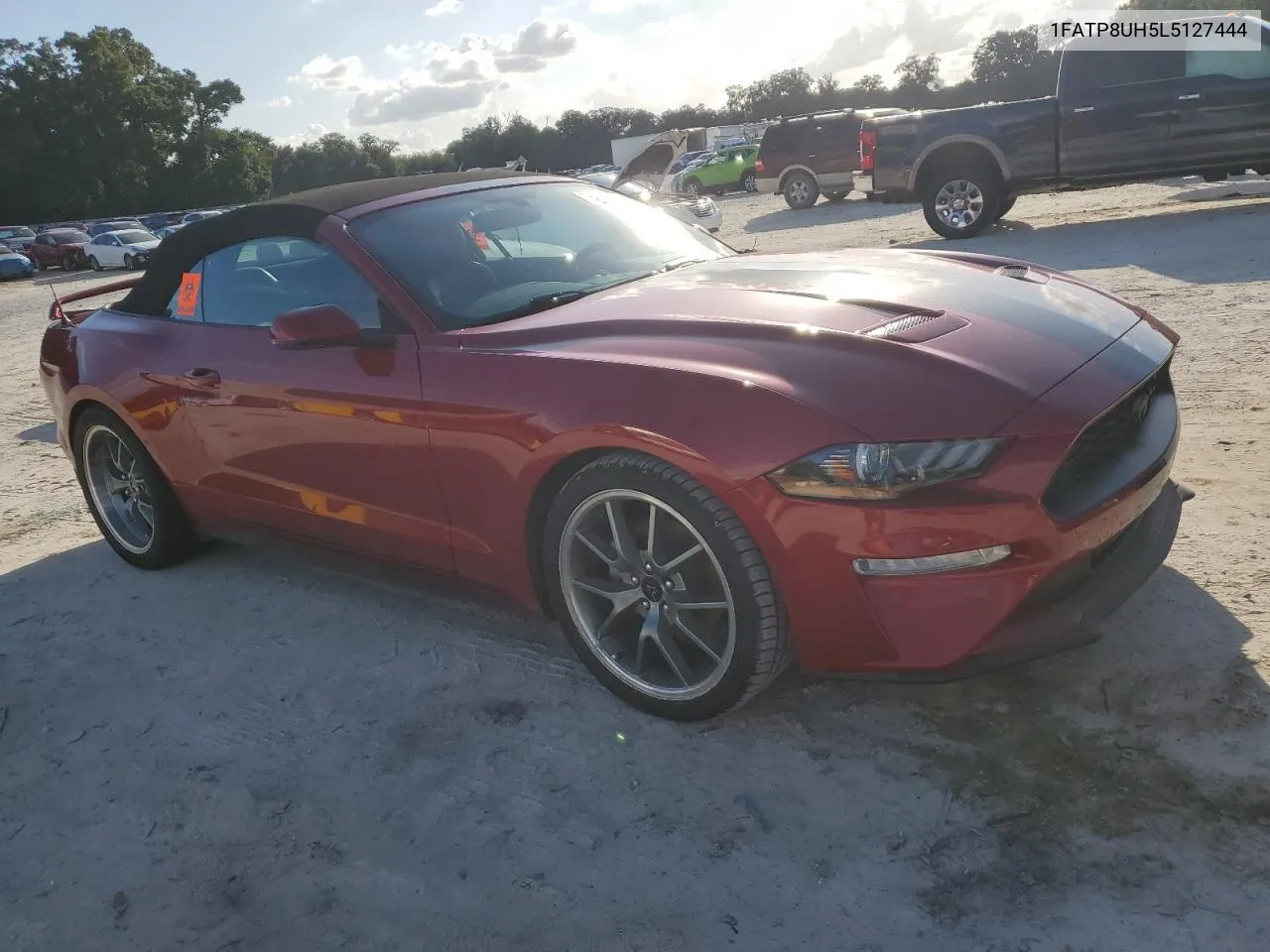 2020 Ford Mustang VIN: 1FATP8UH5L5127444 Lot: 76129884