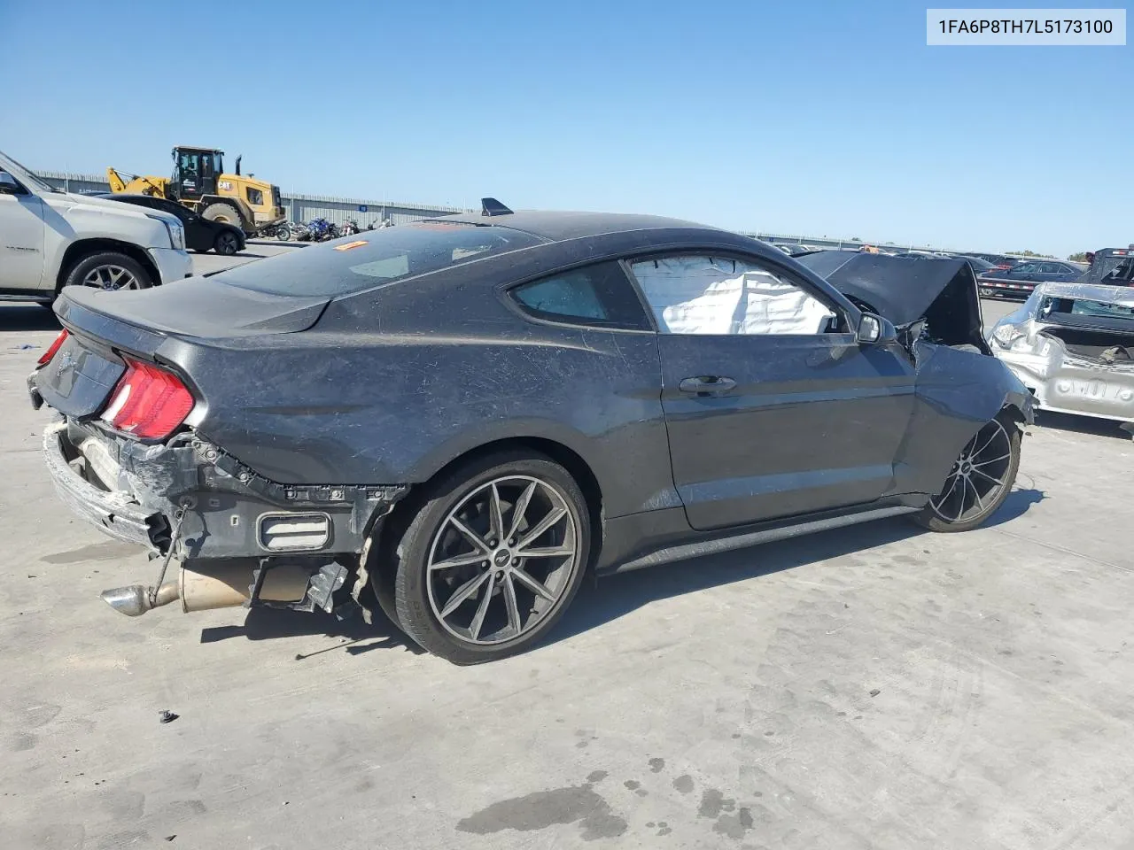 2020 Ford Mustang VIN: 1FA6P8TH7L5173100 Lot: 76602444