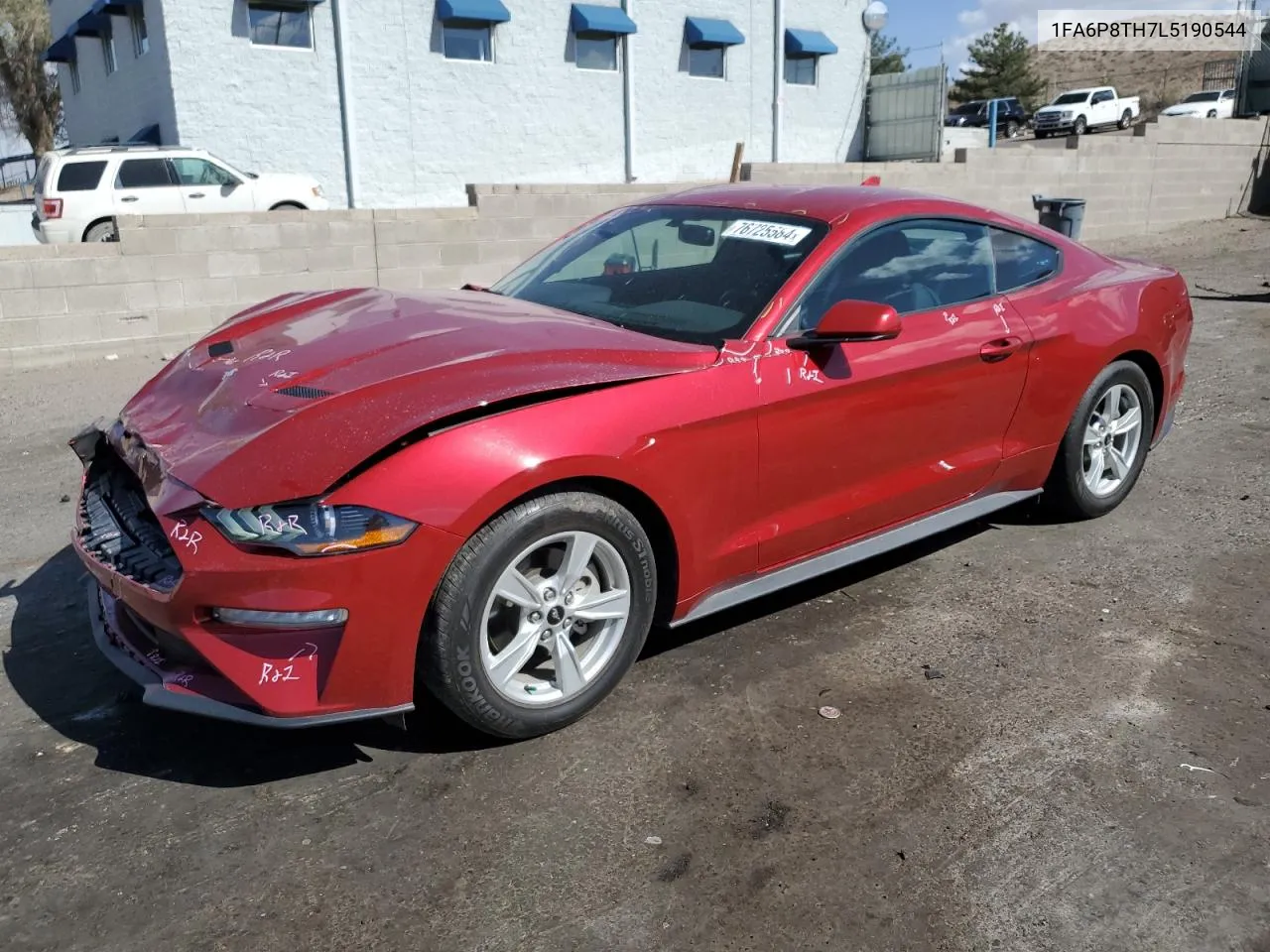 2020 Ford Mustang VIN: 1FA6P8TH7L5190544 Lot: 76725584