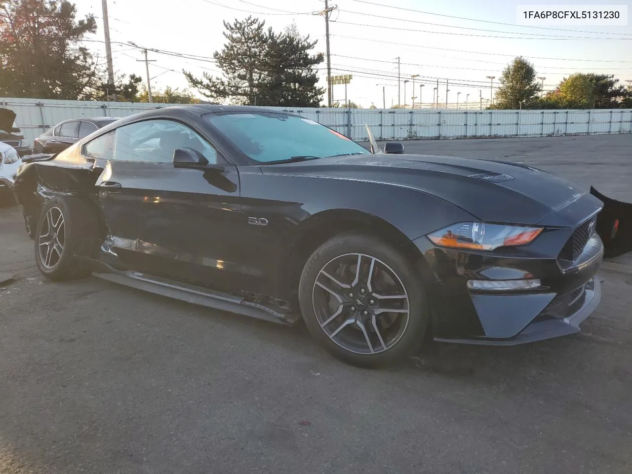 2020 Ford Mustang Gt VIN: 1FA6P8CFXL5131230 Lot: 76766454