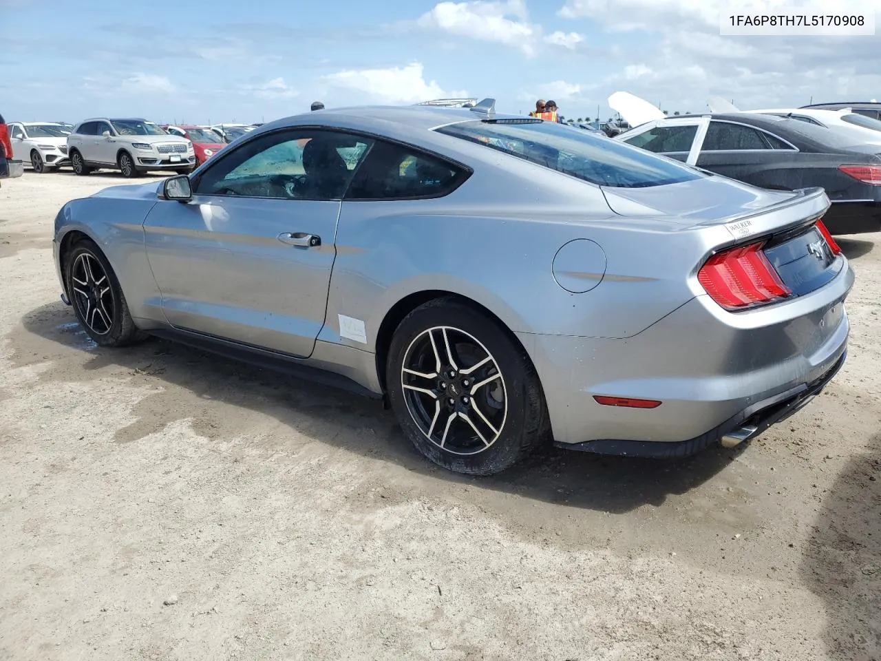 2020 Ford Mustang VIN: 1FA6P8TH7L5170908 Lot: 76826404