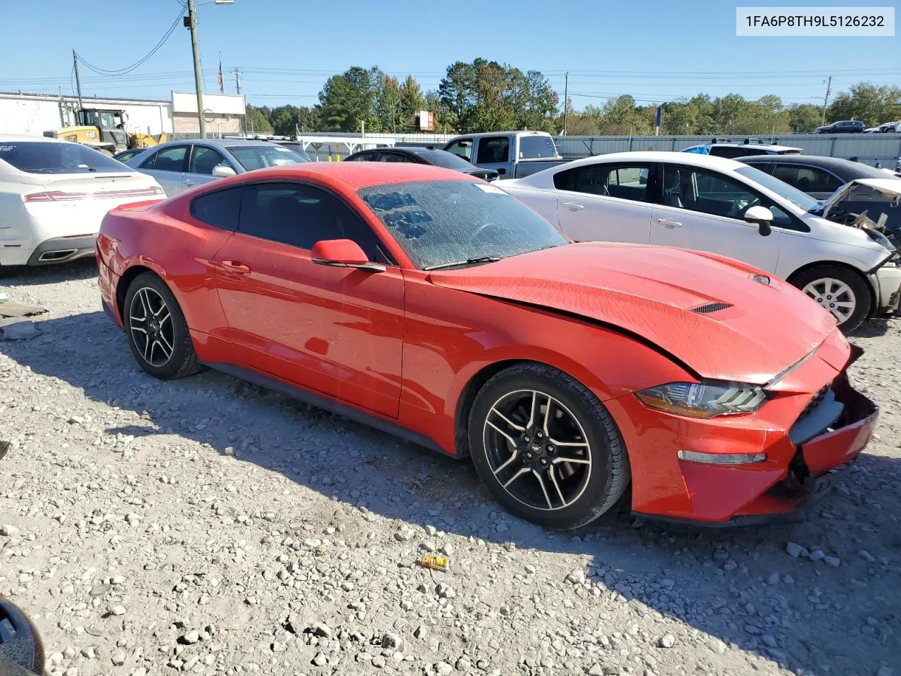 2020 Ford Mustang VIN: 1FA6P8TH9L5126232 Lot: 77266494