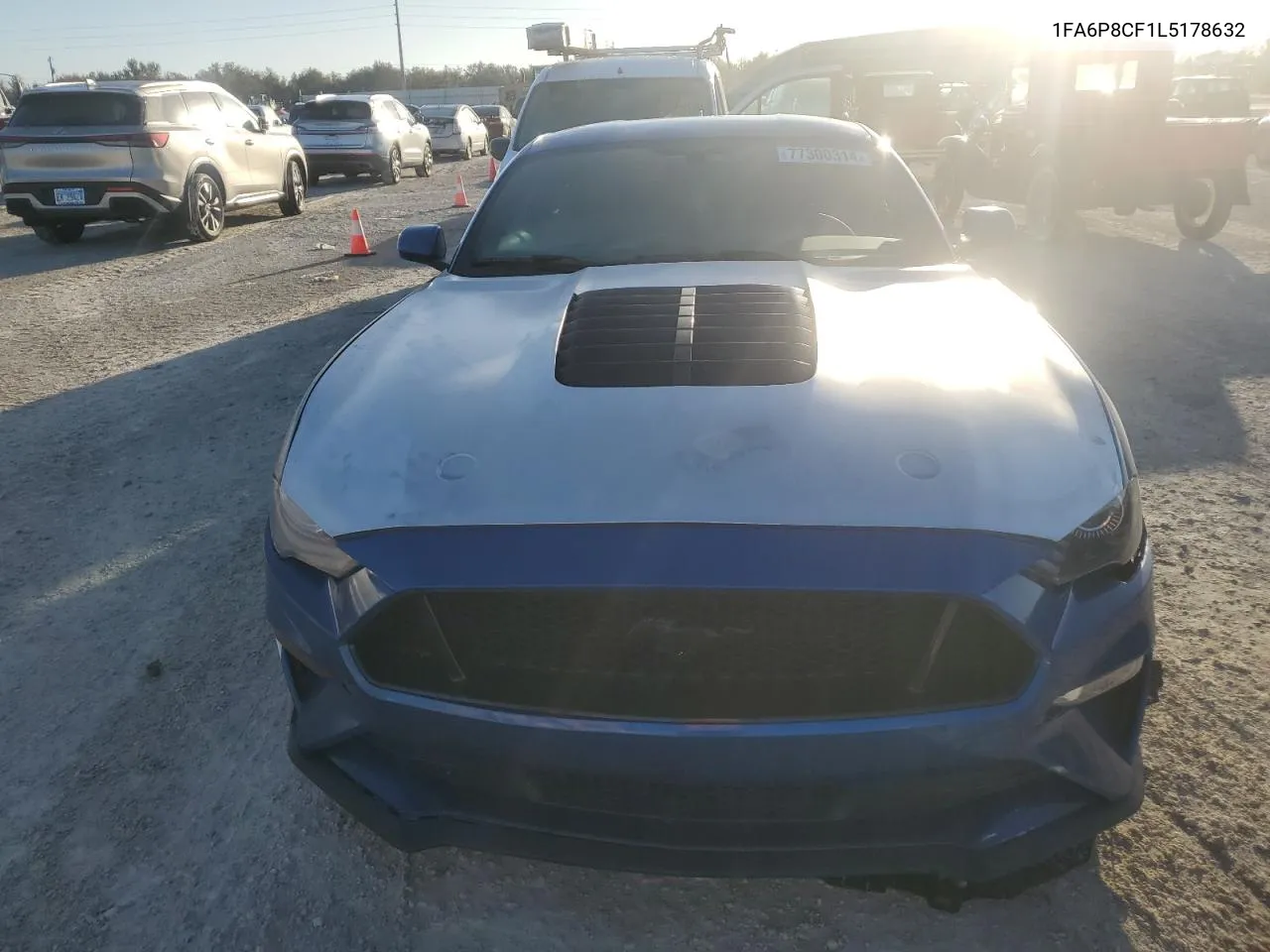 2020 Ford Mustang Gt VIN: 1FA6P8CF1L5178632 Lot: 77300314