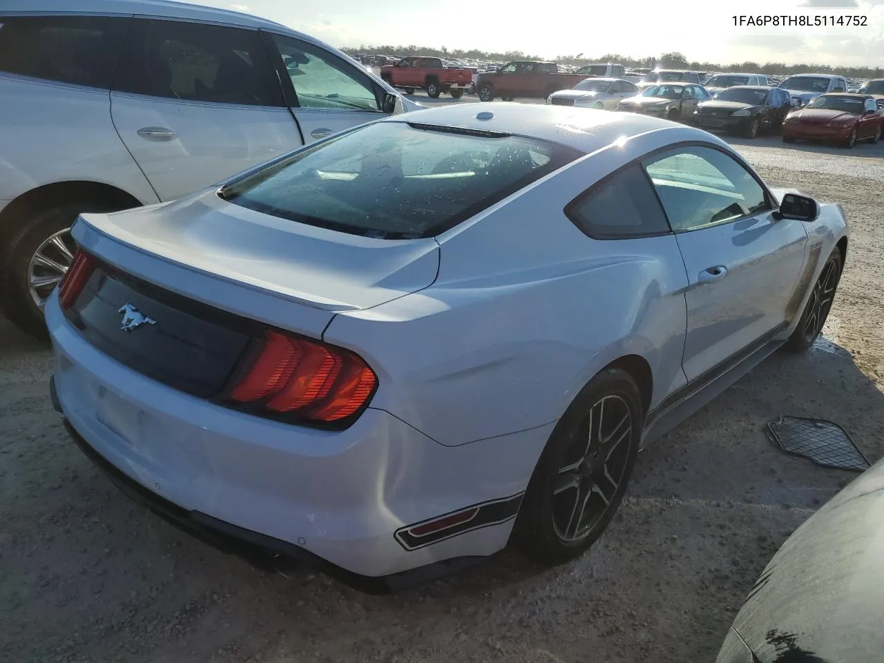 2020 Ford Mustang VIN: 1FA6P8TH8L5114752 Lot: 78045754