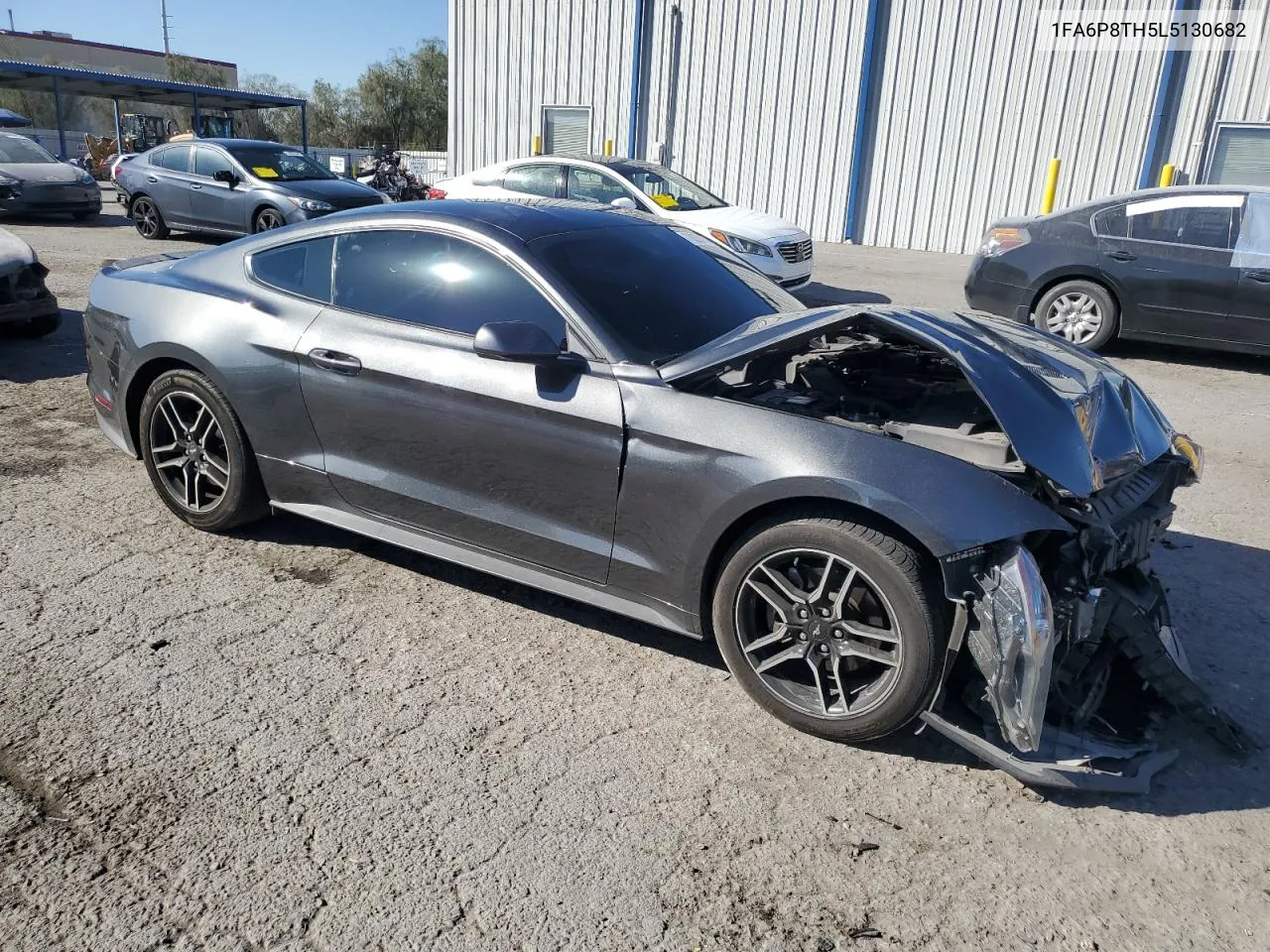 2020 Ford Mustang VIN: 1FA6P8TH5L5130682 Lot: 78053674