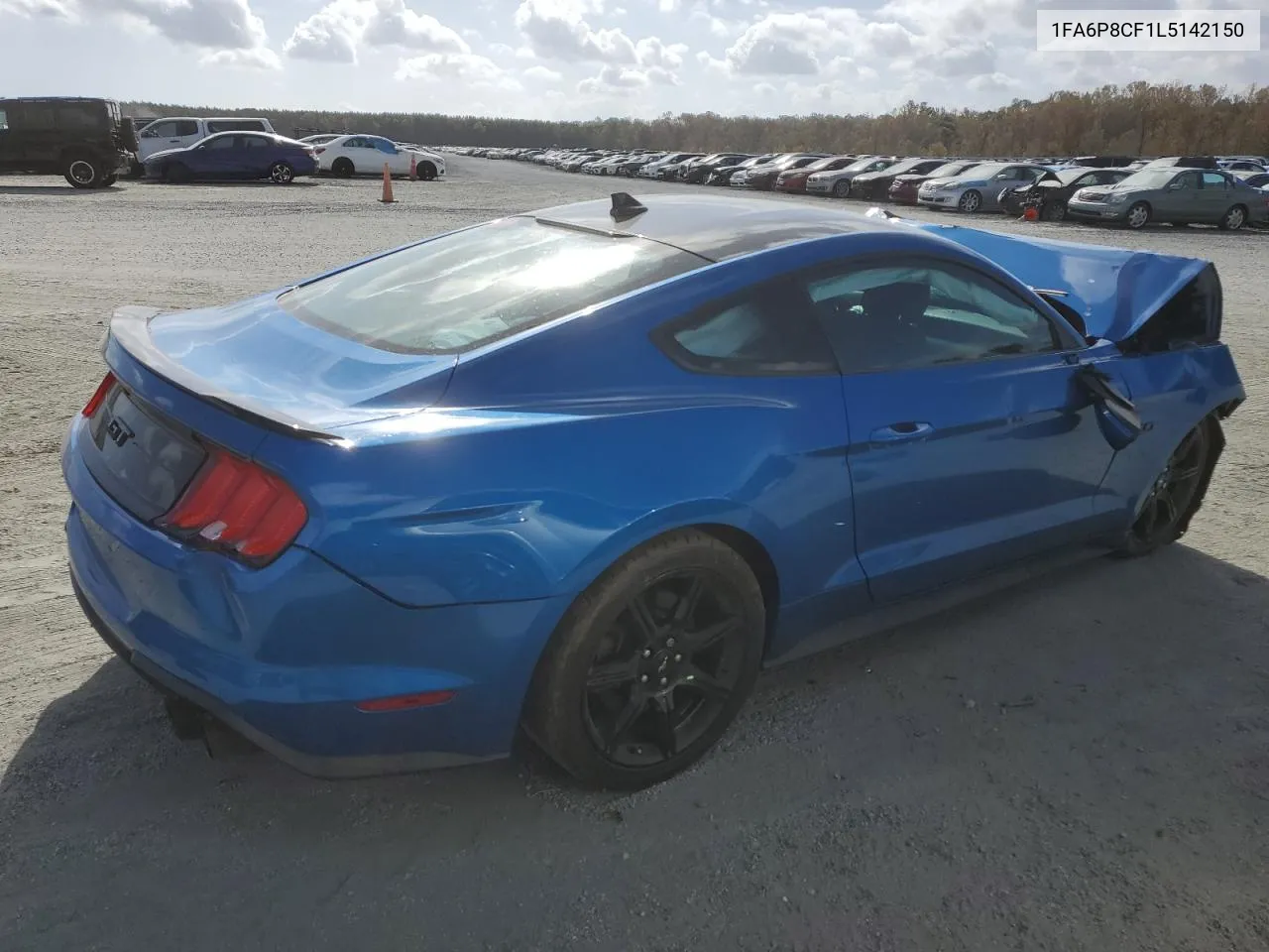 2020 Ford Mustang Gt VIN: 1FA6P8CF1L5142150 Lot: 78268314