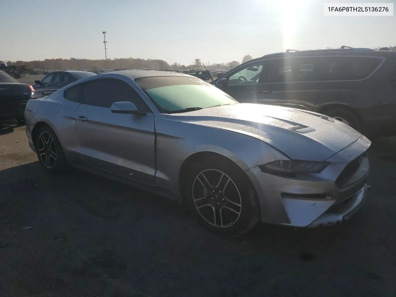 2020 Ford Mustang VIN: 1FA6P8TH2L5136276 Lot: 78455584