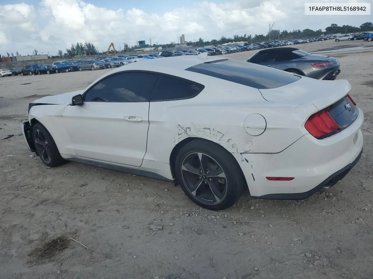 2020 Ford Mustang VIN: 1FA6P8TH8L5168942 Lot: 78771154