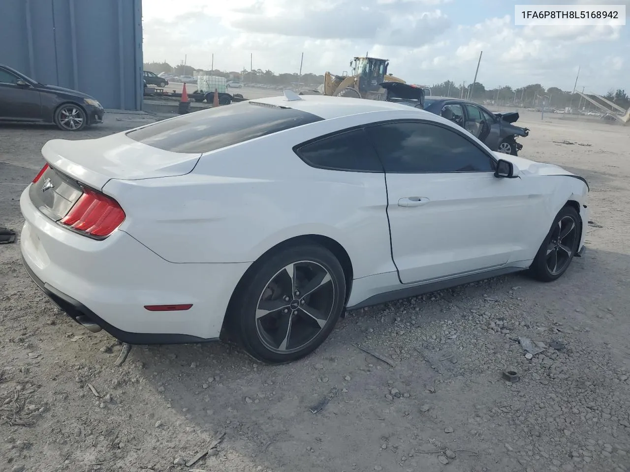 2020 Ford Mustang VIN: 1FA6P8TH8L5168942 Lot: 78771154