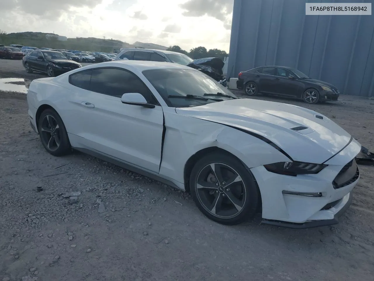 2020 Ford Mustang VIN: 1FA6P8TH8L5168942 Lot: 78771154