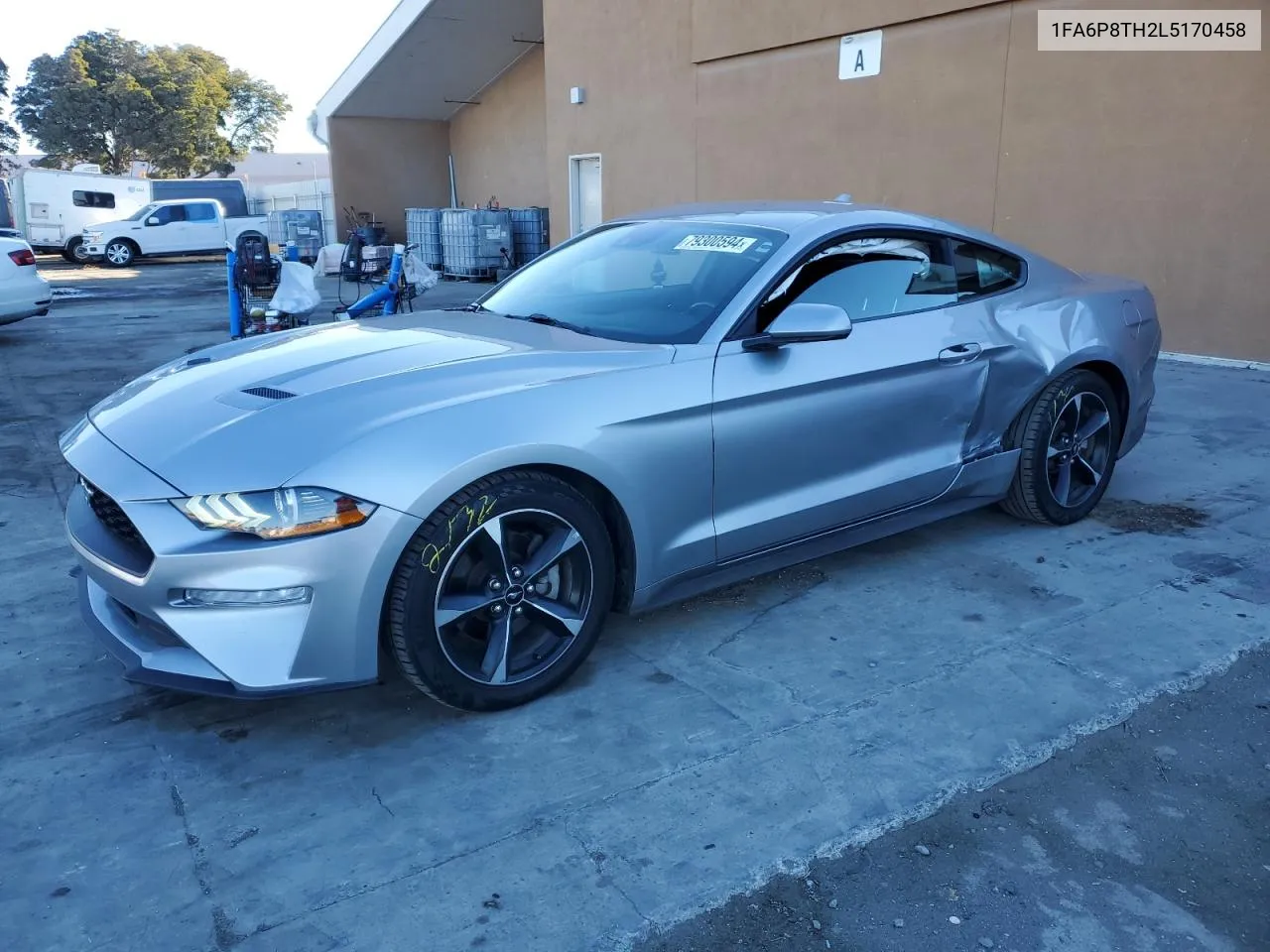 2020 Ford Mustang VIN: 1FA6P8TH2L5170458 Lot: 79300594