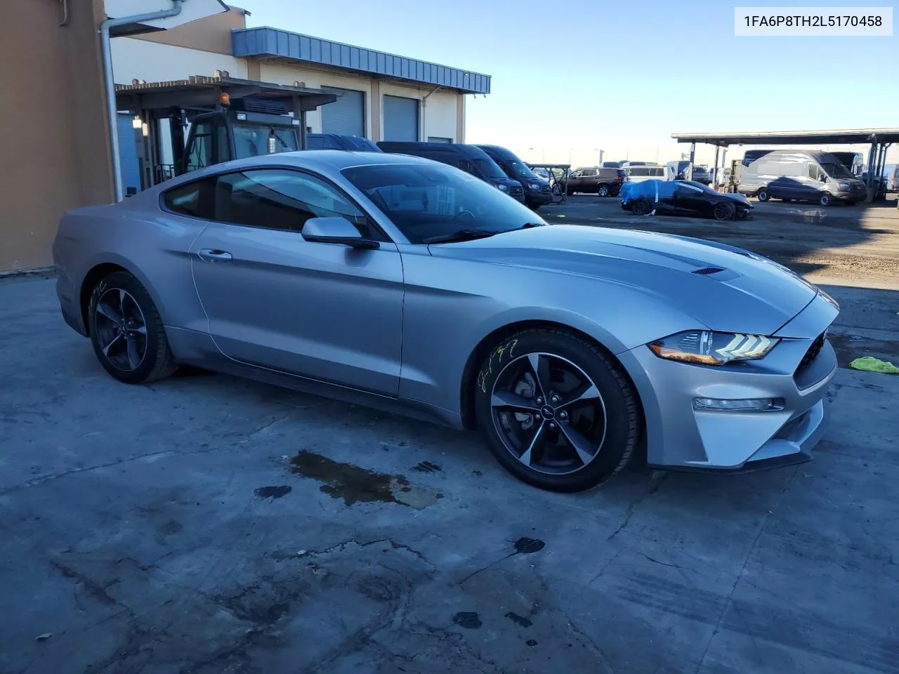 2020 Ford Mustang VIN: 1FA6P8TH2L5170458 Lot: 79300594