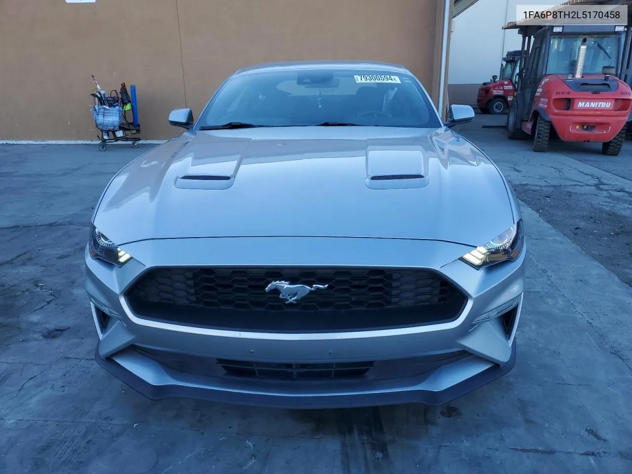 2020 Ford Mustang VIN: 1FA6P8TH2L5170458 Lot: 79300594