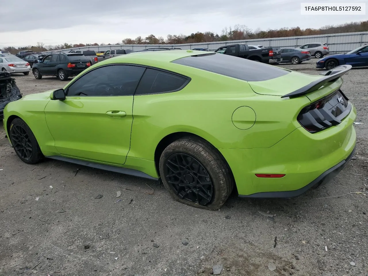 2020 Ford Mustang VIN: 1FA6P8TH0L5127592 Lot: 79502624