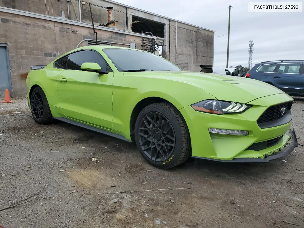 2020 Ford Mustang VIN: 1FA6P8TH0L5127592 Lot: 79502624