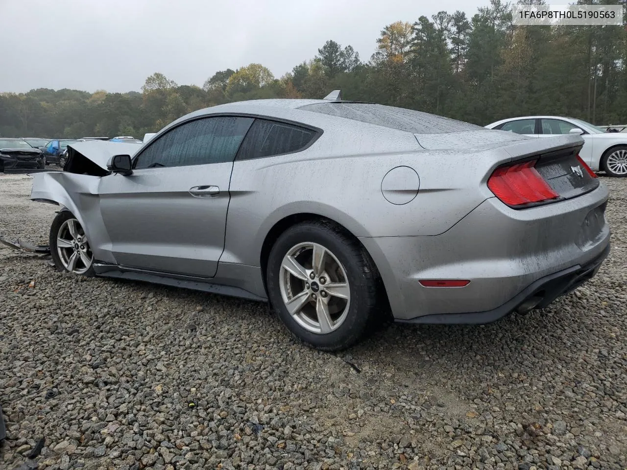 2020 Ford Mustang VIN: 1FA6P8TH0L5190563 Lot: 79535184