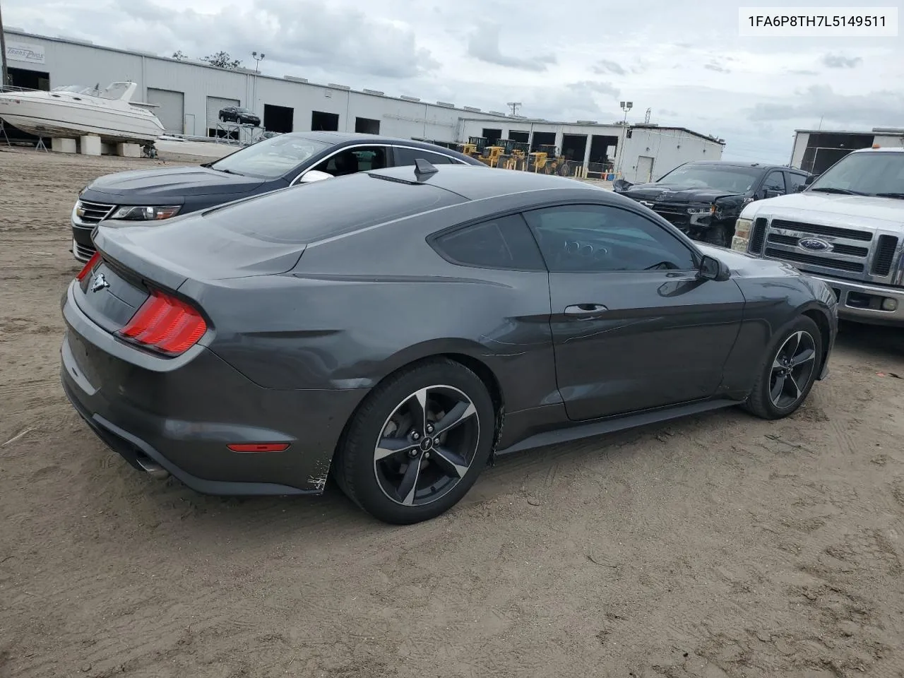 2020 Ford Mustang VIN: 1FA6P8TH7L5149511 Lot: 79975234