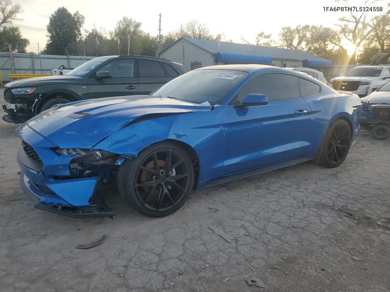 2020 Ford Mustang VIN: 1FA6P8TH7L5124558 Lot: 80224644