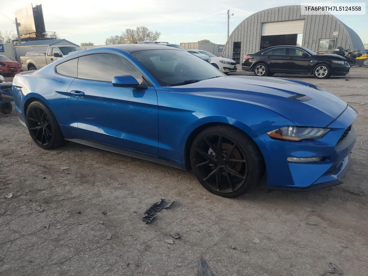 2020 Ford Mustang VIN: 1FA6P8TH7L5124558 Lot: 80224644