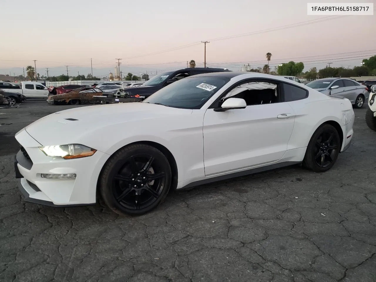 2020 Ford Mustang VIN: 1FA6P8TH6L5158717 Lot: 80265914