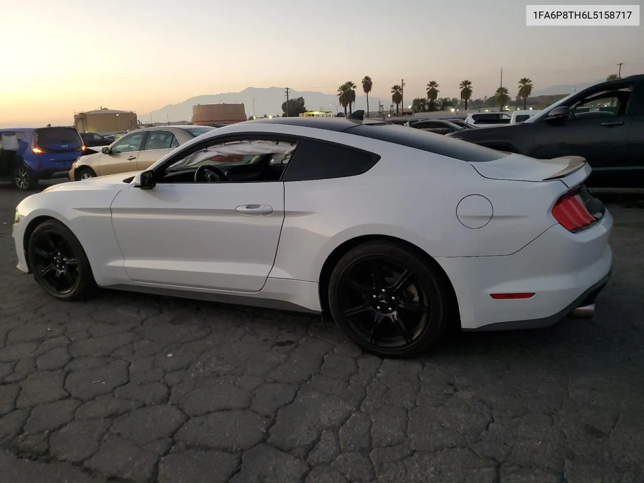 2020 Ford Mustang VIN: 1FA6P8TH6L5158717 Lot: 80265914