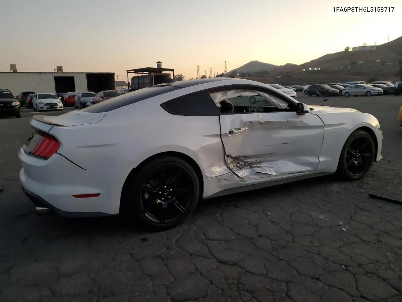 2020 Ford Mustang VIN: 1FA6P8TH6L5158717 Lot: 80265914