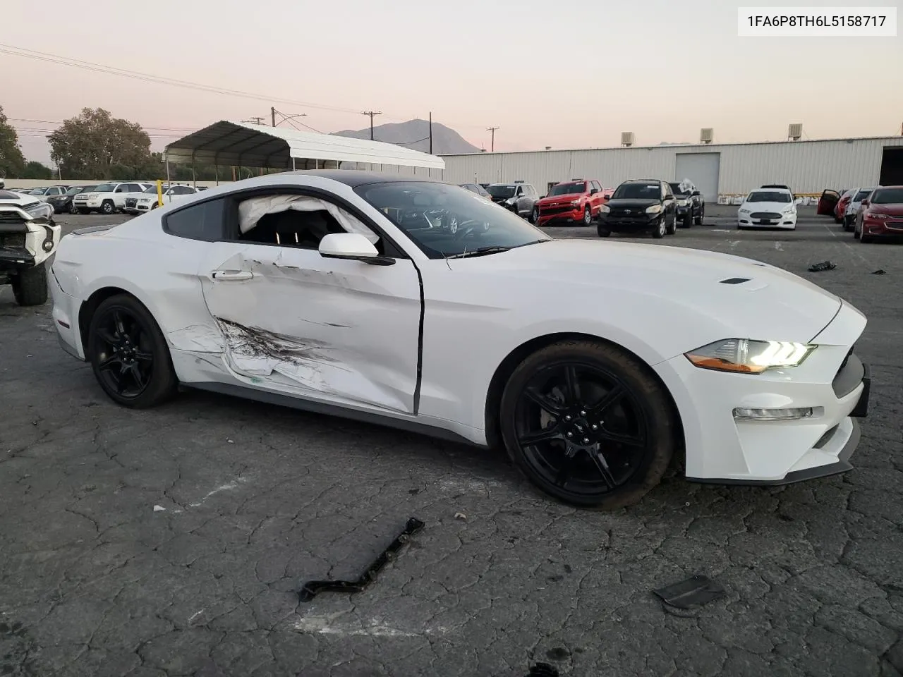 2020 Ford Mustang VIN: 1FA6P8TH6L5158717 Lot: 80265914