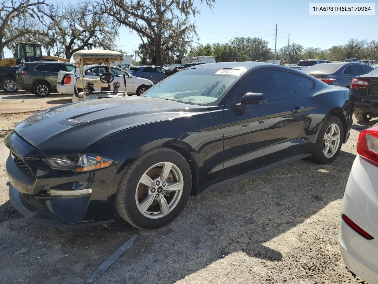 2020 Ford Mustang VIN: 1FA6P8TH6L5170964 Lot: 80482684