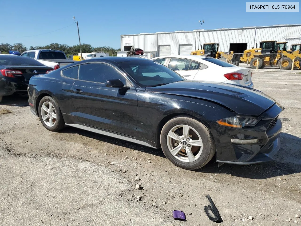 2020 Ford Mustang VIN: 1FA6P8TH6L5170964 Lot: 80482684