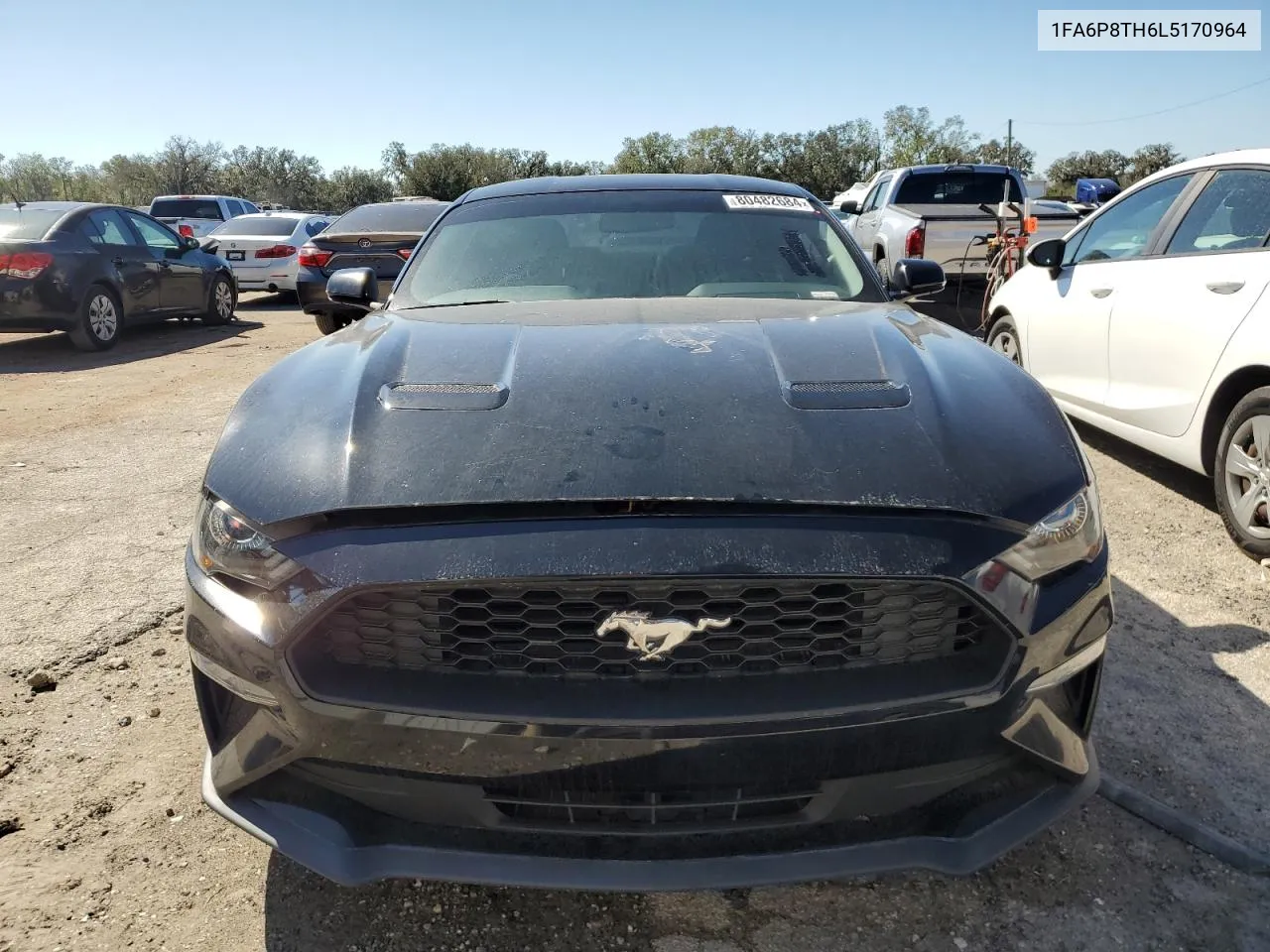 2020 Ford Mustang VIN: 1FA6P8TH6L5170964 Lot: 80482684