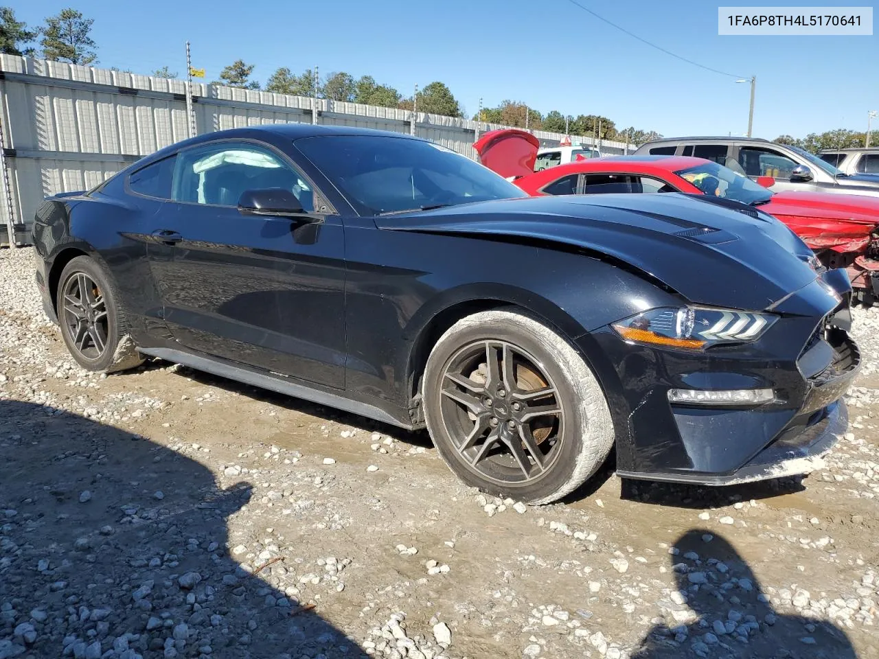 2020 Ford Mustang VIN: 1FA6P8TH4L5170641 Lot: 80835554