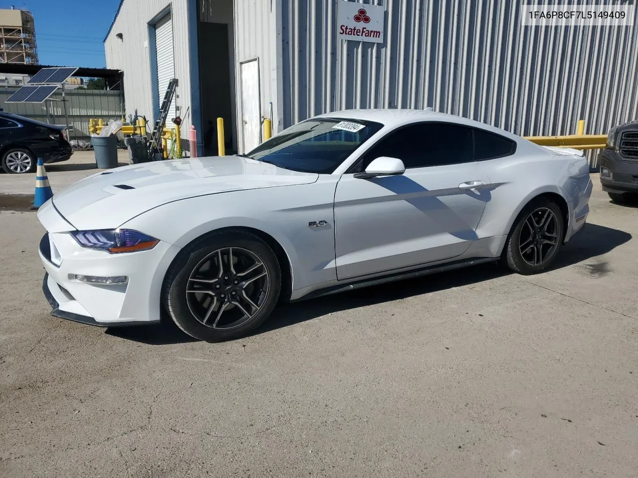 2020 Ford Mustang Gt VIN: 1FA6P8CF7L5149409 Lot: 81303394